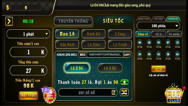 Những lưu ý khi trải nghiệm xổ số siêu tốc Hitclub